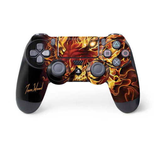 Fire Tiger by Tom Wood PlayStation PS4 Skins